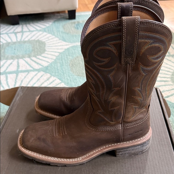Ariat Men's Dark Brown Western Boots - Picture 2 of 5